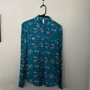 Women Roper Button Down